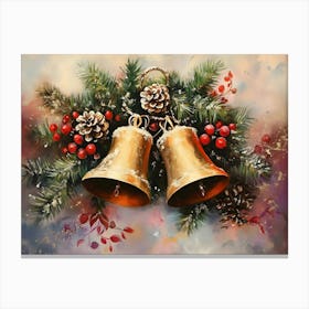 Christmas Bells 2 Canvas Print