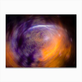Abstract Background Blur Color Spin Pattern 2 Canvas Print