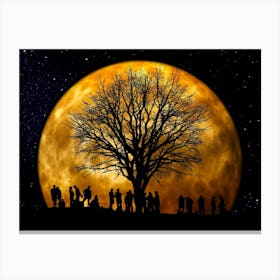 Full Moon 4 Canvas Print