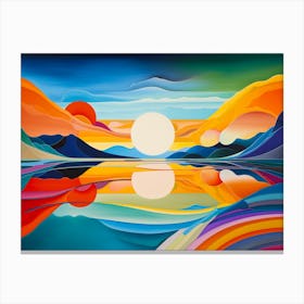 Chromatic Milton Glaser Canvas Print