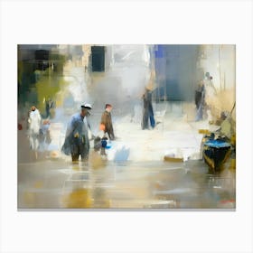 Bari The Slipway Canvas Print