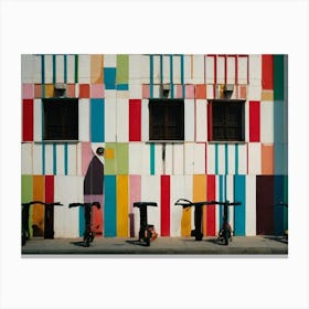 Colorful Wall Canvas Print