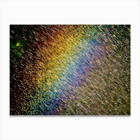 Rainbow Splash Canvas Print