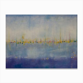 Blue Coast Canvas Print