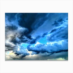 Storm Clouds As Art In Washington DC Canvas Print