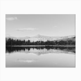 Utah Mountains and Lake Canvas Print