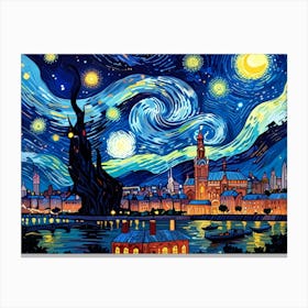 Starry Night 108 Canvas Print