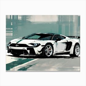 Ford Gt 10 Canvas Print