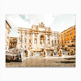 Rome Fountain Canvas Print