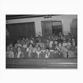 Meeting Of Ucapawa (United Cannery, Agricultural, Packing, And Allied Workers Of America) In Bristow, Oklahoma By Canvas Print