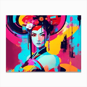 Chinese Woman 6 Canvas Print