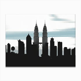 Kuala Lumpur Skyline Canvas Print