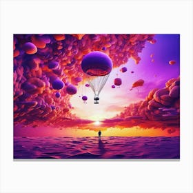 Ballon Land Canvas Print