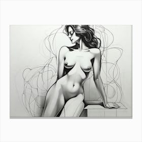 Nude Nude 2 Canvas Print