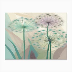 Dandelions Canvas Print Canvas Print