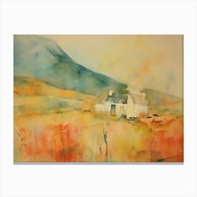 Welsh Cottage Canvas Print