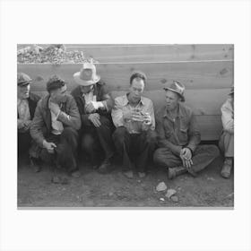Untitled Photo, Possibly Related To Group Of Miners Talking At Labor Day Celebration, Silverton, Colorado By Canvas Print