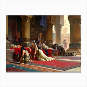 Egyptian Women Canvas Print