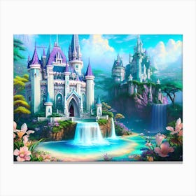 Disney Castle 6 Canvas Print