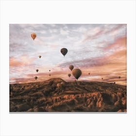 Cappodocia Hot Air Balloon Canvas Print