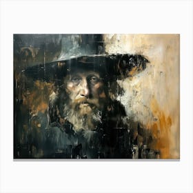 Contemporary Artwork Inspired By Rembrandt Van Rijn 2 Canvas Print