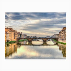 Florence Bridge Canvas Print