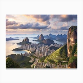 Beautiful Rio De Janeiro Canvas Print