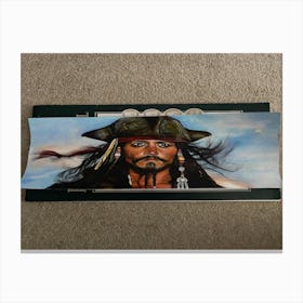 Jack Sparrow, Pirates Of The Caribbean Canvas Print