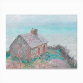 The Customs House At Varengeville (1897), Claude Monet Canvas Print