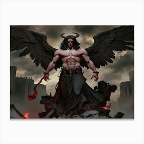 Demon 11 Canvas Print