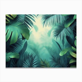 Tropical Forest 1 Canvas Print