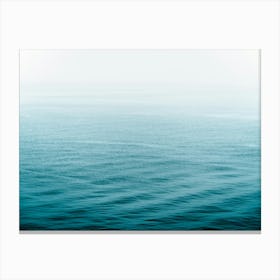 Deep Blue Water - Abstract Nature Photography Canvas Print