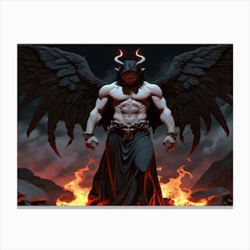 Demon 6 Canvas Print