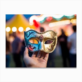 Carnival Masquerade Canvas Print