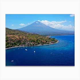 Wanderlust Aerial View Of Bali Canvas Print