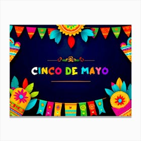 Cinco De Mayo 1 Canvas Print