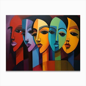 Women By Sanjay Sharma Canvas Print