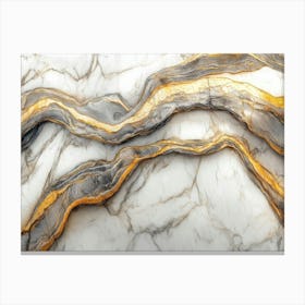 Marble Wall Art Canvas Print