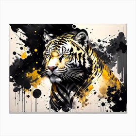 Tiger Painting 4 Canvas Print