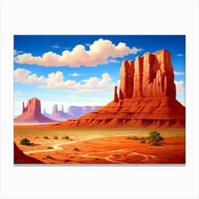 Monument Valley 3 Canvas Print