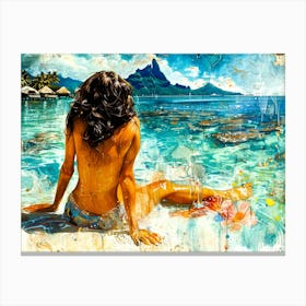 Bora Bora Luxury - Tropical Paradise Canvas Print
