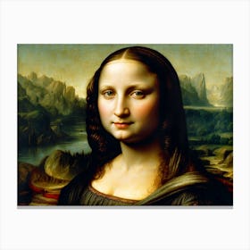 Similar To Mona Lisa Canvas Print