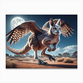 Kangarowl Canvas Print