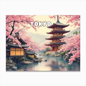 Tokyo Canvas Print