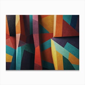 Abstract Geometric Pattern Canvas Print