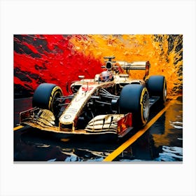 Lotus F1 Car Canvas Print