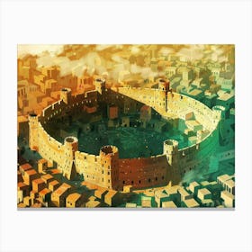 Castle In The Sky 1 Canvas Print