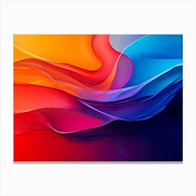 Abstract Abstract Painting 2 Canvas Print