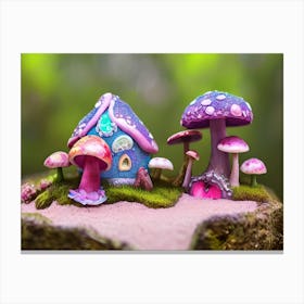 Fairy House 2 Canvas Print