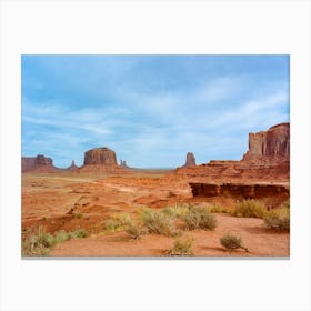 Monument Valley XVII on Film Canvas Print